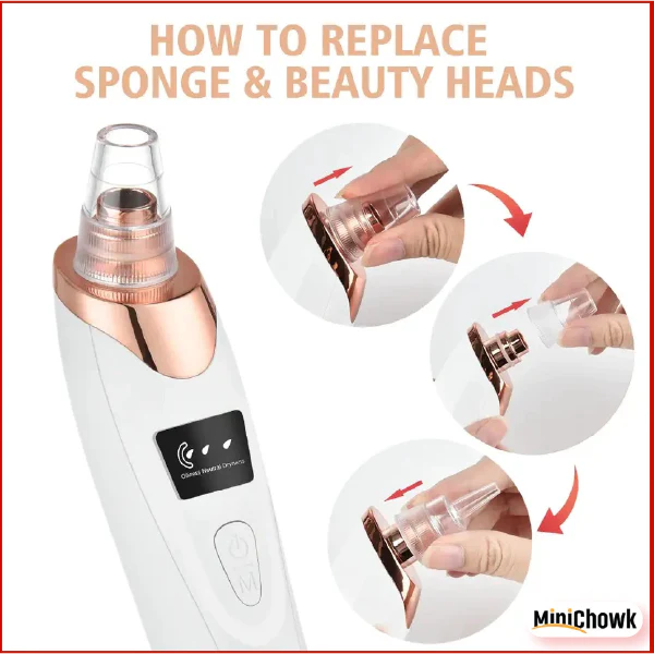 Acne Pore Cleaner & Black Head Remover With Cleaning Tools