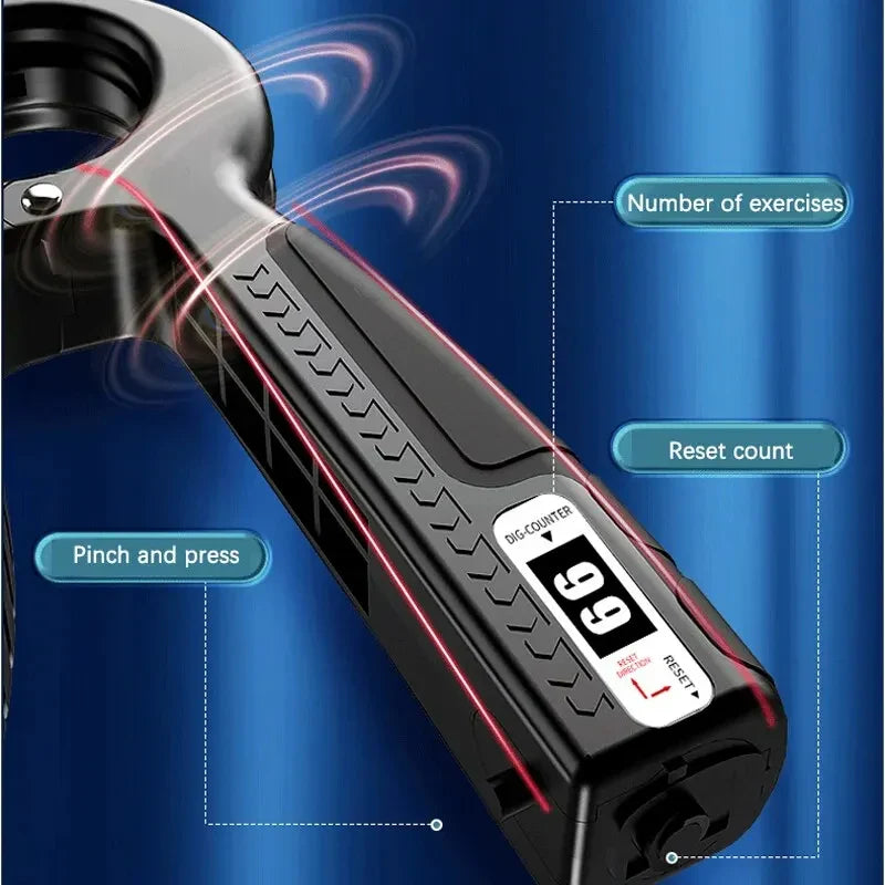 Hand Gripper Exercise with Counter