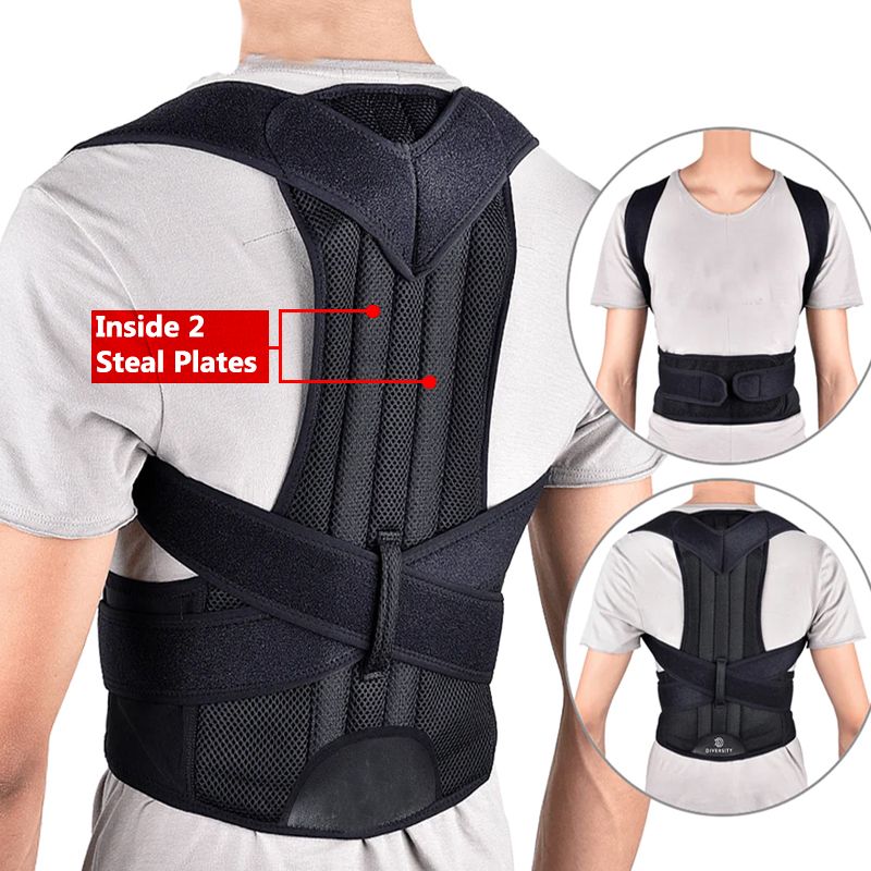 Adjustable Back Posture Belt | Posture Corrector Belt For Men And Women | Back Support And Shoulder Belt