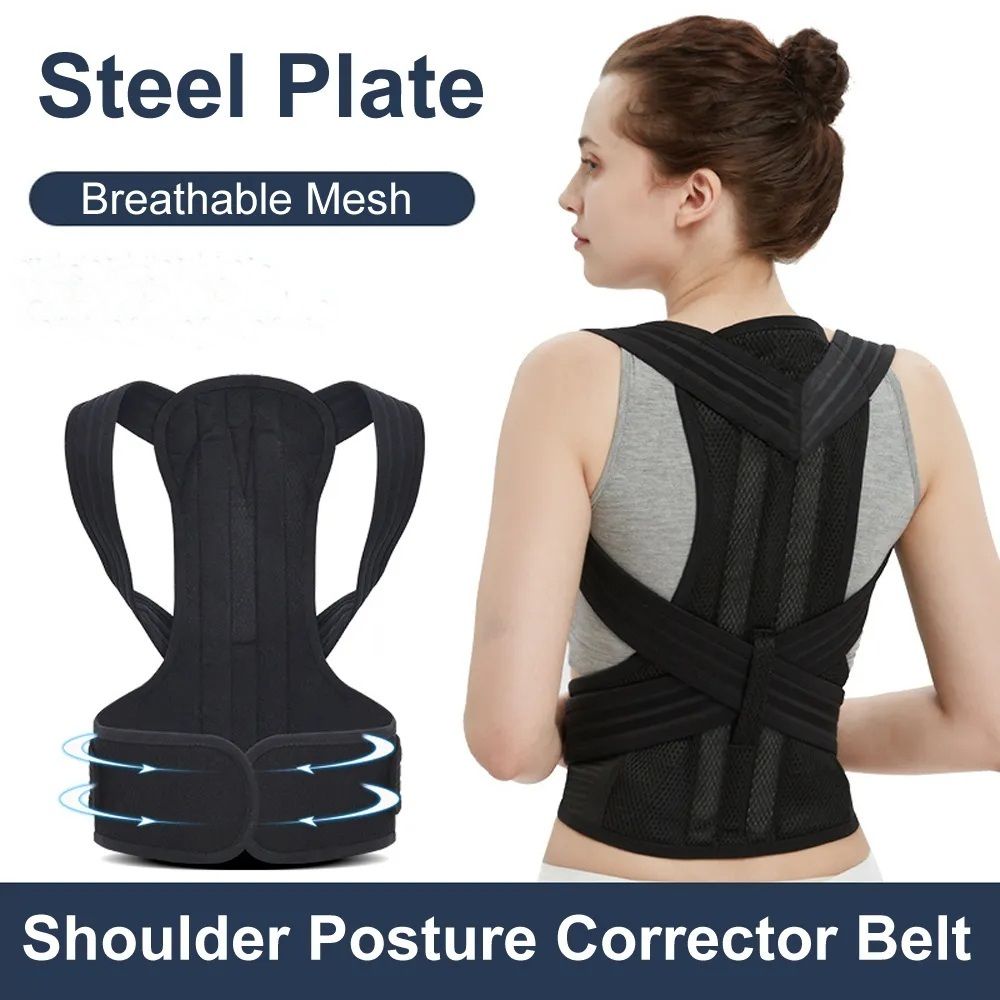 Adjustable Back Posture Belt | Posture Corrector Belt For Men And Women | Back Support And Shoulder Belt