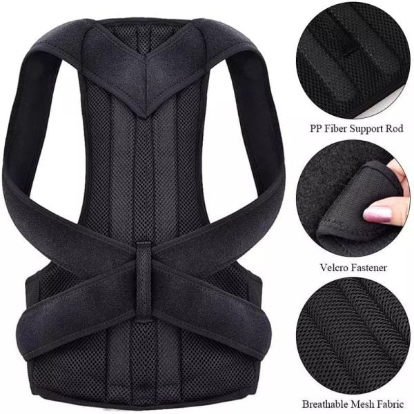 Adjustable Back Posture Belt | Posture Corrector Belt For Men And Women | Back Support And Shoulder Belt