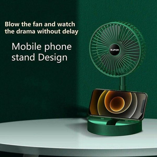 Portable Telescopic Folding Fan
